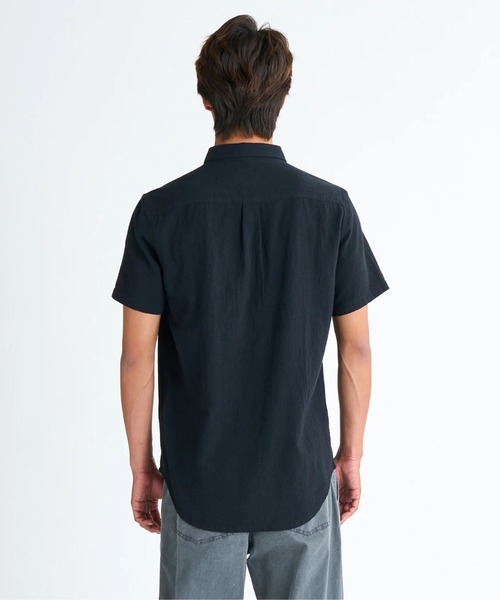 Quiksilver（クイックシルバー）の「TIME BOX（シャツ/ブラウス・メンズ・ブラック・LARGE/SMALL）」の2枚目の写真