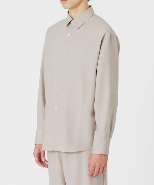 LOVELESS(ラブレス)の「カラービエラシャツ(JAPAN)(シャツ/ブラウス・メンズ・ブラウン系その他3/グリーン系その他3/ライトベージュ/ブラック・M/L)」の13枚目の写真