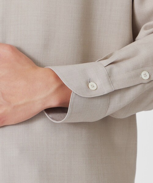 LOVELESS(ラブレス)の「カラービエラシャツ(JAPAN)(シャツ/ブラウス・メンズ・ブラウン系その他3/グリーン系その他3/ライトベージュ/ブラック・M/L)」の11枚目の写真