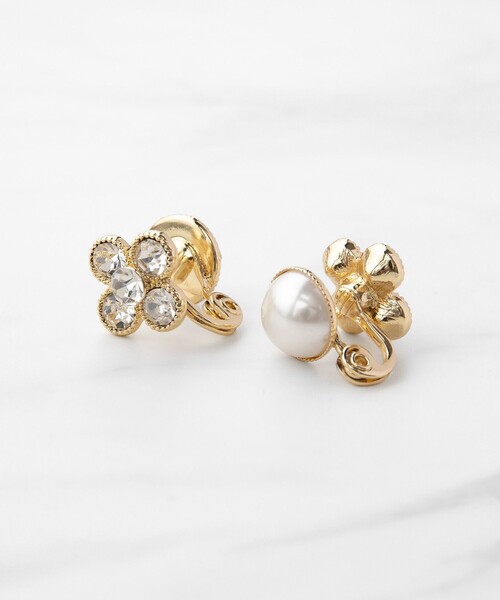 WITH FLORA 2WAY EARRINGS イヤリング（イヤリング）｜TOCCA（トッカ