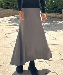 シンプルバイアススカート