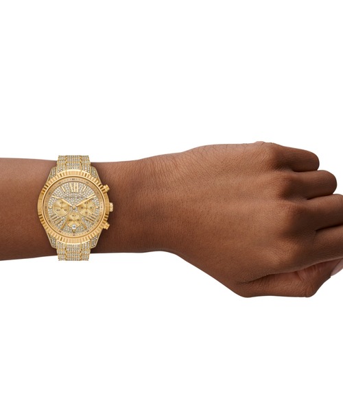 MICHAEL KORS(マイケルコース)の「マイケル・コース 腕時計 レディース アナログ ステンレス MK4971(アナログ腕時計・レディース・ゴールド・FREE)」の2枚目の写真