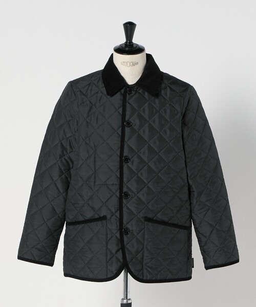 Traditional Weatherwear（トラディショナルウェザーウェア）の「【別注】＜Traditional Weatherwear＞GLR PE WAVERLY キルティングジャケット（その他アウター・メンズ・ネイビー/ダークグレー・40/42/38）」の9枚目の写真