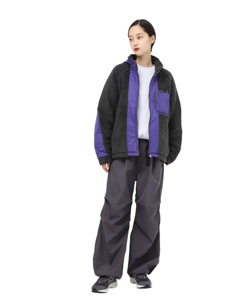 ARKnets（アークネッツ）の「MARMOT CAPITAL / マーモットキャピタル：BOA FLEECE JACKET：24FW-L4-02[PIE]（ブルゾン・メンズ・グレー・M/L）」の15枚目の写真