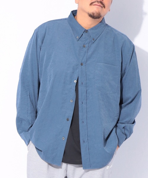 LOUIS CHAVLON (ルイシャブロン) ボタンダウン TNピーチ 長袖 シャツ
