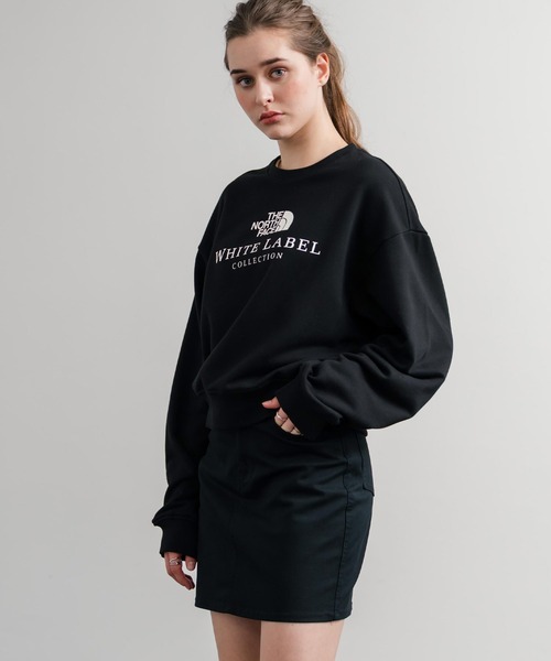 THE NORTH FACE(ザノースフェイス)の「日本未展開モデル THE NORTH FACE ザ・ノースフェイス WHITE LABEL ホワイトレーベル TNF SIGNATURE SWEATSHIRTS クルーネック長袖スウェットトレーナー(スウェット・メンズ・オフホワイト/ブラック/ライトグレー/ベージュ・M/L/XL/S)」の20枚目の写真