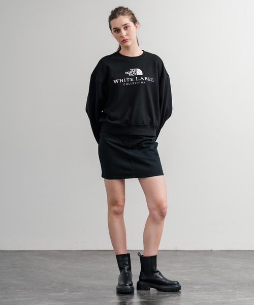 THE NORTH FACE(ザノースフェイス)の「日本未展開モデル THE NORTH FACE ザ・ノースフェイス WHITE LABEL ホワイトレーベル TNF SIGNATURE SWEATSHIRTS クルーネック長袖スウェットトレーナー(スウェット・メンズ・オフホワイト/ブラック/ライトグレー/ベージュ・M/L/XL/S)」の22枚目の写真