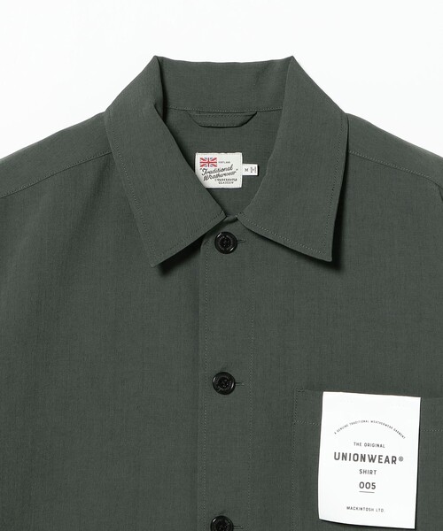 Traditional Weatherwear（トラディショナルウェザーウェア）の「Traditional Weatherwear / SHIRT 005 ドライ ショートスリーブシャツ（シャツ/ブラウス・メンズ・グリーン系その他5/ネイビー・MEDIUM/SMALL）」の10枚目の写真