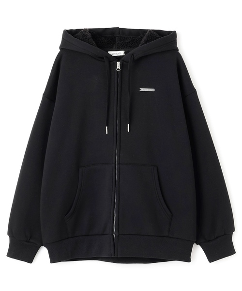 LOVETOXIC（ラブトキシック）の「裏ボアジップパーカ（パーカー・キッズ・ブラック/トップグレー・130cm/L:160cm/S:140cm/M:150cm）」の9枚目の写真