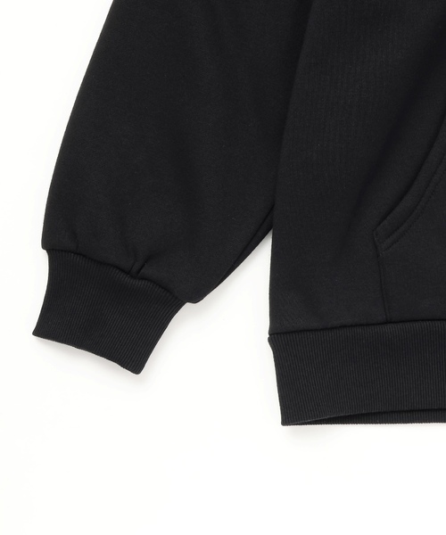 LOVETOXIC（ラブトキシック）の「裏ボアジップパーカ（パーカー・キッズ・ブラック/トップグレー・130cm/L:160cm/S:140cm/M:150cm）」の5枚目の写真