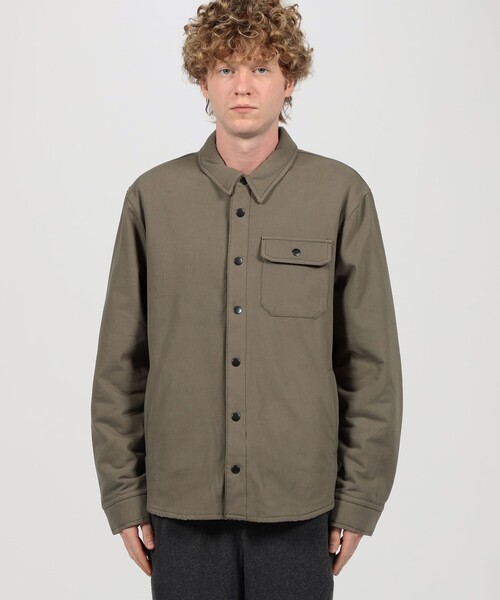 コットンテリー ボアシャツジャケット MWCT2120