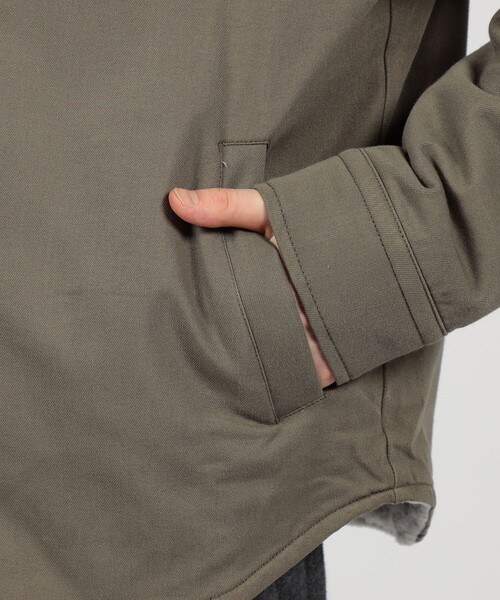 コットンテリー ボアシャツジャケット MWCT2120