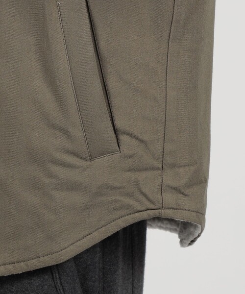 コットンテリー ボアシャツジャケット MWCT2120