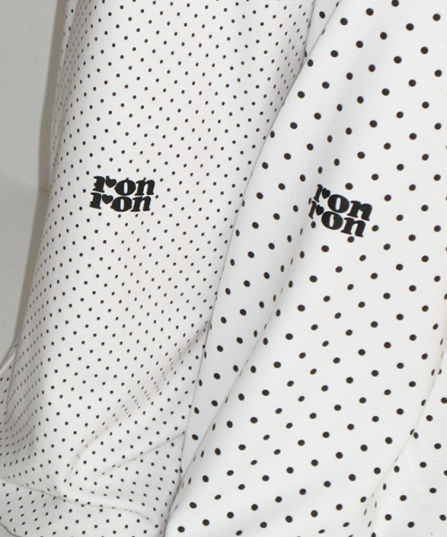 RONRON（ロンロン）の「MINI LOGO SWEAT JOGGER PANTS WHITE DOT（スウェットパンツ・レディース・その他・FREE）」の5枚目の写真