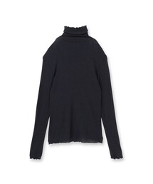 TICCA | TICCA（ティッカ）ウールシルクボトルネックプルオーバー／TBEA－293(Tシャツ/カットソー)