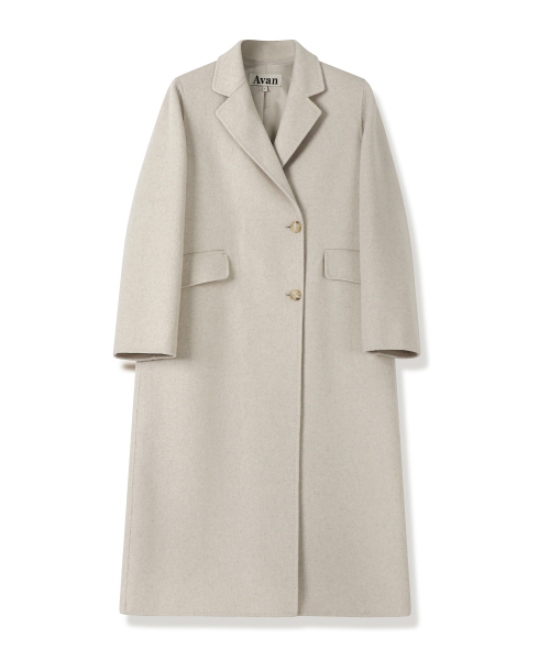 AVANDRESS(アバンドレス )の「Crover Handmade Wool Coat IVORY(チェスターコート・レディース・アイボリー・SMALL/MEDIUM)」の4枚目の写真