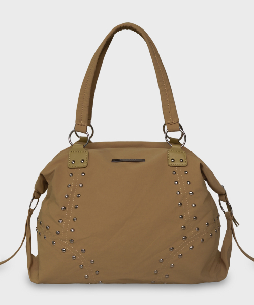 CHICKS(チックス)の「スタッドライオットショルダーバッグ (5カラー)(ショルダーバッグ・レディース・ブラック/アイボリー/カーキ/ブラウン/ベージュ・FREE)」の9枚目の写真