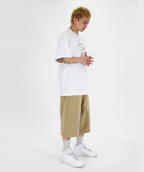 CRIGUN（クリガン）の「ポケットバミューダパンツピグメントSAND BEIGE（その他パンツ・レディース・ベージュ・MEDIUM/LARGE/X-LARGE）」の3枚目の写真
