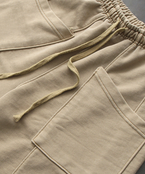 CRIGUN（クリガン）の「ポケットバミューダパンツピグメントSAND BEIGE（その他パンツ・レディース・ベージュ・MEDIUM/LARGE/X-LARGE）」の5枚目の写真