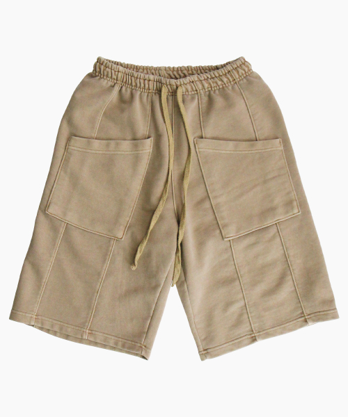 CRIGUN（クリガン）の「ポケットバミューダパンツピグメントSAND BEIGE（その他パンツ・レディース・ベージュ・MEDIUM/LARGE/X-LARGE）」の6枚目の写真