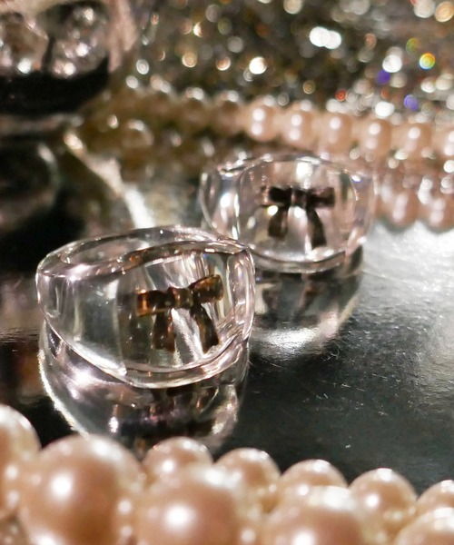 LOVE BY e.m. (ラブバイイーエム)の「クリアリボンリング/25CC/レディース/クリスマスコレクション(リング・メンズ・ゴールド/シルバー・M/LL/L)」の16枚目の写真