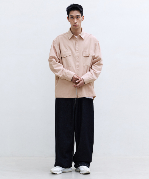 F.ILLUMINATE（フィルミネイト）の「デイリーポケットシャツ-スカイブルー（シャツ/ブラウス・レディース・その他・SMALL/MEDIUM/LARGE）」の5枚目の写真