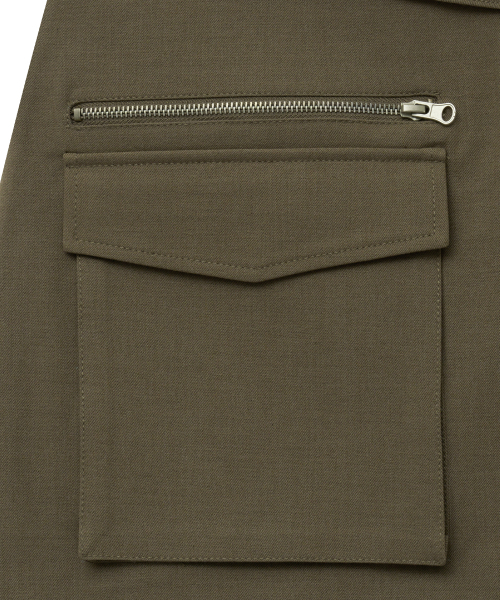 Midnight Move（ミッドナイトムーブ）の「zip skirt [brown]（スカート・レディース・その他・SMALL/MEDIUM）」の2枚目の写真