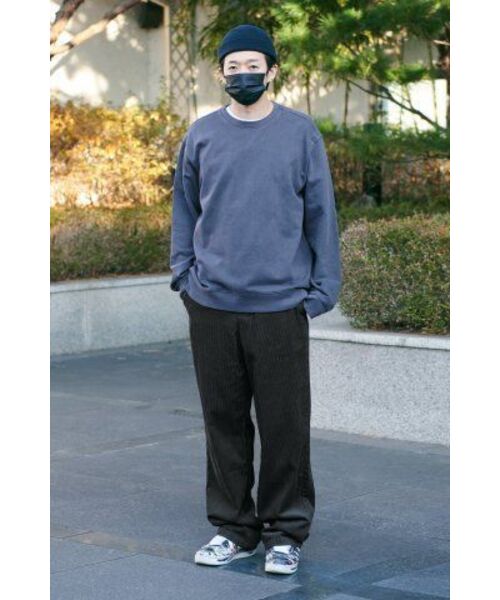 MUSINSA STANDARD（ムシンサスタンダード）の「ワイドコーデュロイパンツ[ダークグレー]（その他パンツ・メンズ・その他・28/29/32/30/31/33/26/27/38/36/34）」の15枚目の写真