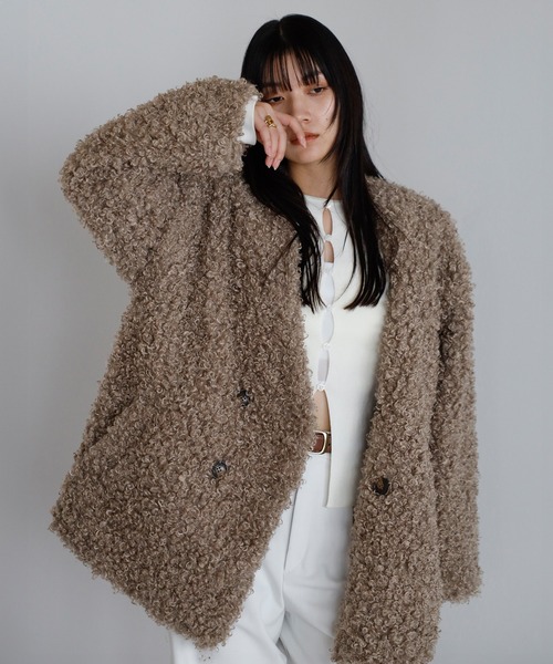 セール】sheep like fur jacket / シープライクファージャケット