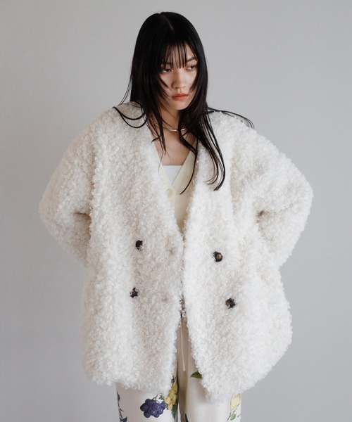 セール】sheep like fur jacket / シープライクファージャケット