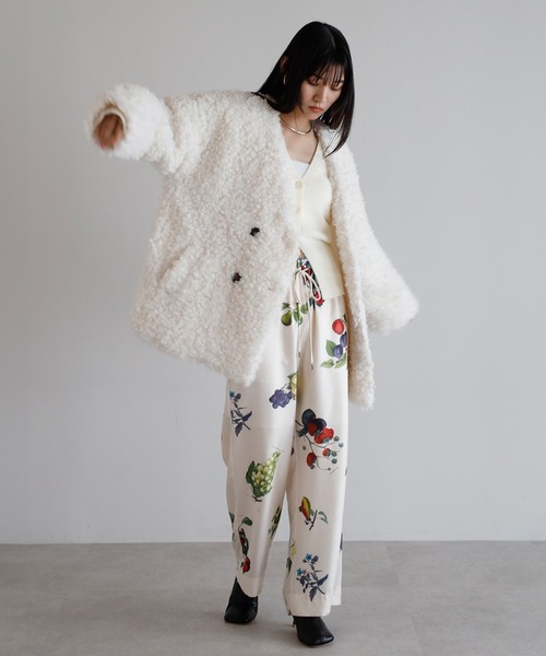 セール】sheep like fur jacket / シープライクファージャケット