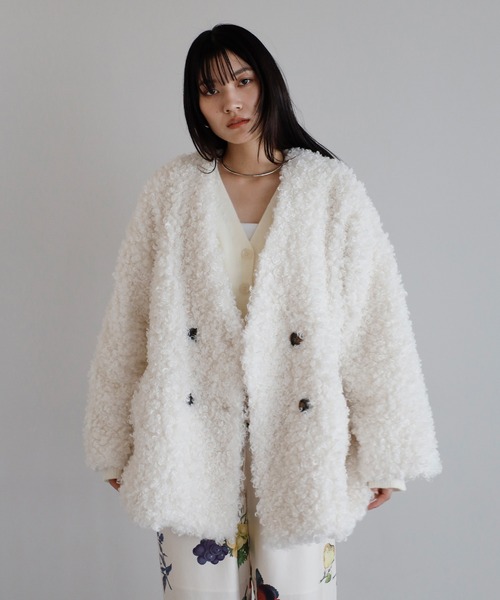 セール】sheep like fur jacket / シープライクファージャケット
