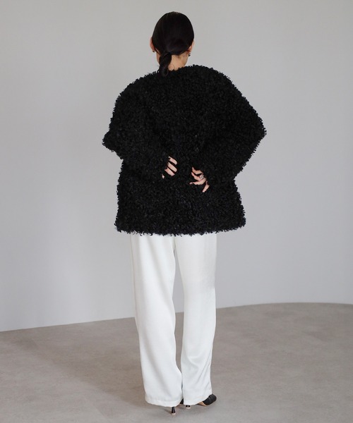 セール】sheep like fur jacket / シープライクファージャケット