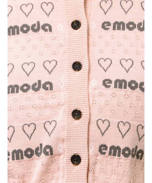 EMODA(エモダ)の「アイレットロゴツインニット(ニット/セーター・レディース・ブルー/グレー/ネイビー/ピンク・FREE)」の12枚目の写真