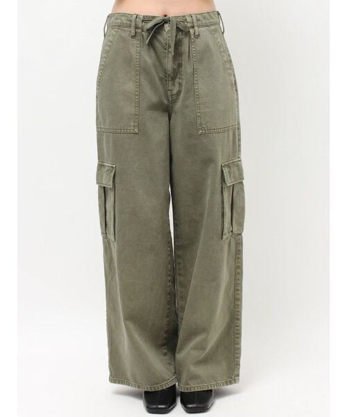 Ungrid(アングリッド)の「ウォッシュデザインカーゴパンツ(その他パンツ・レディース・ブラウン/カーキ・SMALL/MEDIUM)」の17枚目の写真