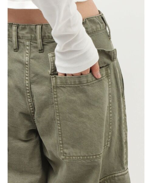 Ungrid(アングリッド)の「ウォッシュデザインカーゴパンツ(その他パンツ・レディース・ブラウン/カーキ・SMALL/MEDIUM)」の21枚目の写真