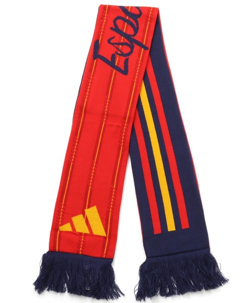 adidas（アディダス）の「adidas スペイン代表 SCARF / アディダス スペイン代表 スカーフ（マフラー・メンズ・レッド・ONE SIZE）」の3枚目の写真