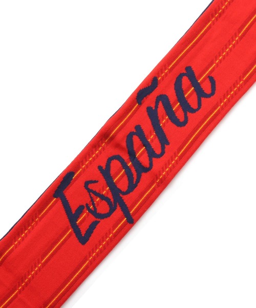 adidas（アディダス）の「adidas スペイン代表 SCARF / アディダス スペイン代表 スカーフ（マフラー・メンズ・レッド・ONE SIZE）」の6枚目の写真