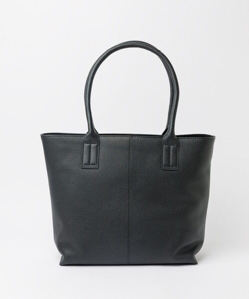 alfredoBANNISTER(アルフレッドバニスター)の「【A4対応】シボレザー トートバッグ(トートバッグ・メンズ・ブラック・フリー)」の6枚目の写真