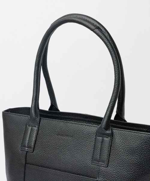 alfredoBANNISTER(アルフレッドバニスター)の「【A4対応】シボレザー トートバッグ(トートバッグ・メンズ・ブラック・フリー)」の7枚目の写真