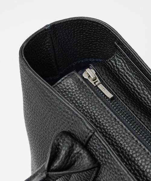 A4対応】シボレザー トートバッグ（トートバッグ）｜alfredoBANNISTER