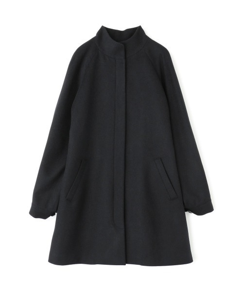 SUIT SELECT(スーツセレクト)の「スタンドカラーテントシルエットコート(チェスターコート・レディース・ブラック・SMALL/MEDIUM/LARGE)」の12枚目の写真