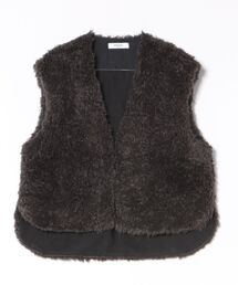【SWITCH by ARCH】Poodle Fur Vest プードル ファー ベスト ARM-723