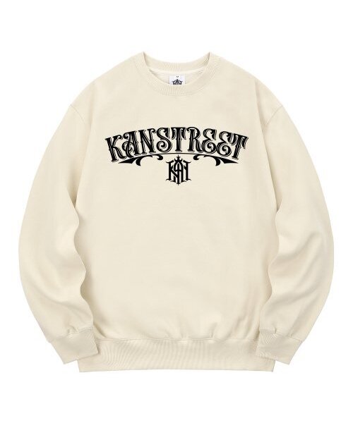 KAN6312(カン6312)の「KMC0200 アトレタリング起毛 スウェットクリーム(スウェット・メンズ・その他・LARGE/MEDIUM/X-LARGE)」の1枚目の写真