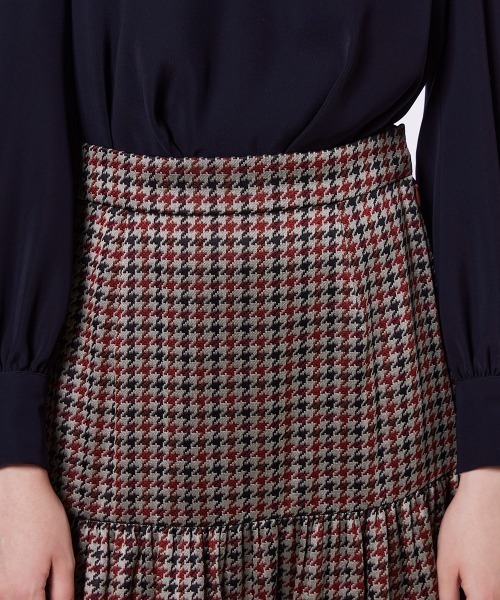 Sov.（ソブ）の「千鳥柄 ティアードスカート（スカート・レディース・チェック・36/38）」の6枚目の写真