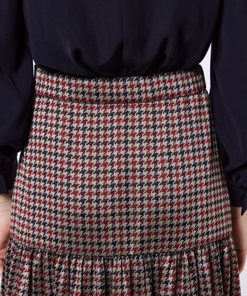 Sov.（ソブ）の「千鳥柄 ティアードスカート（スカート・レディース・チェック・36/38）」の8枚目の写真