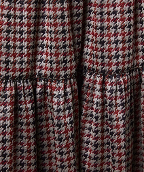 Sov.（ソブ）の「千鳥柄 ティアードスカート（スカート・レディース・チェック・36/38）」の10枚目の写真