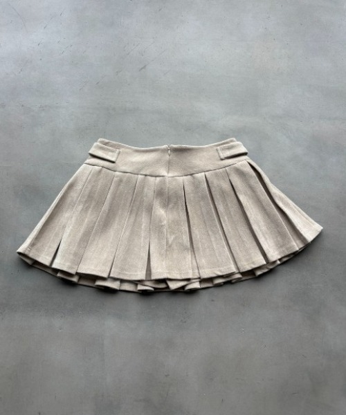 SHAGGIE(シャギー)の「ミニコーデュロイプリーツスカート(スカート・レディース・ホワイト/ブラウン・SMALL/MEDIUM)」の21枚目の写真
