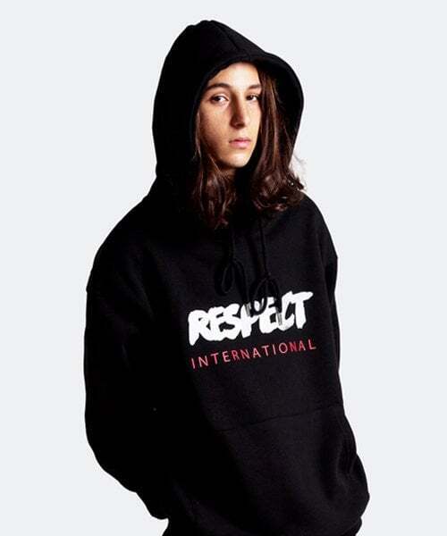 RESPECT(リスペクト)の「インターナショナルロゴフード(パーカー・メンズ・その他・LARGE/MEDIUM/X-LARGE)」の1枚目の写真