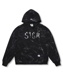 STIGMA（スティグマ）の「Dirty Washed Oversized Hoodie Black（パーカー）」